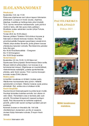 Ilolansanomat 8 2025
